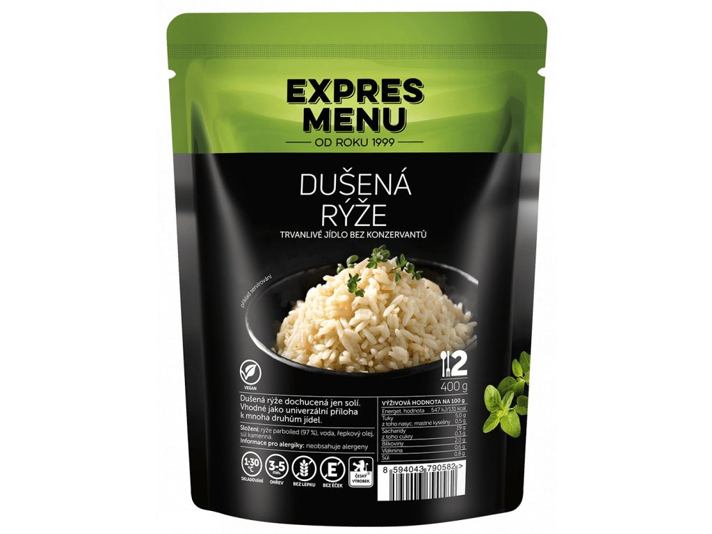 Express menu Dušená rýže (příloha)